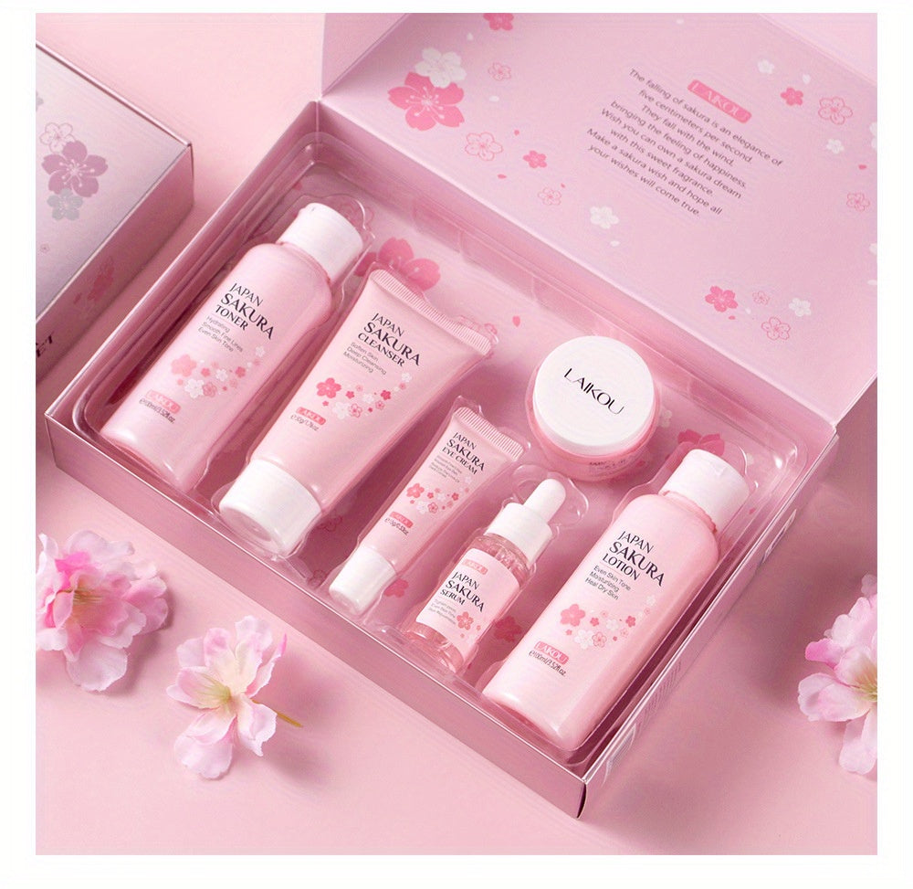 Skincare Set 6pcs Cleansing Toner Skincare Lotion Essence