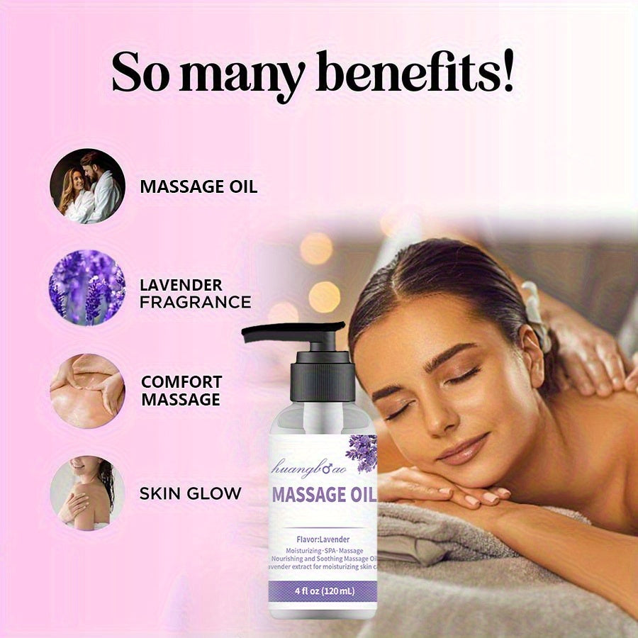 Lavender& Jojoba Body Massage Oil Bundle- Deep Moisturizing Nourishing Skincare