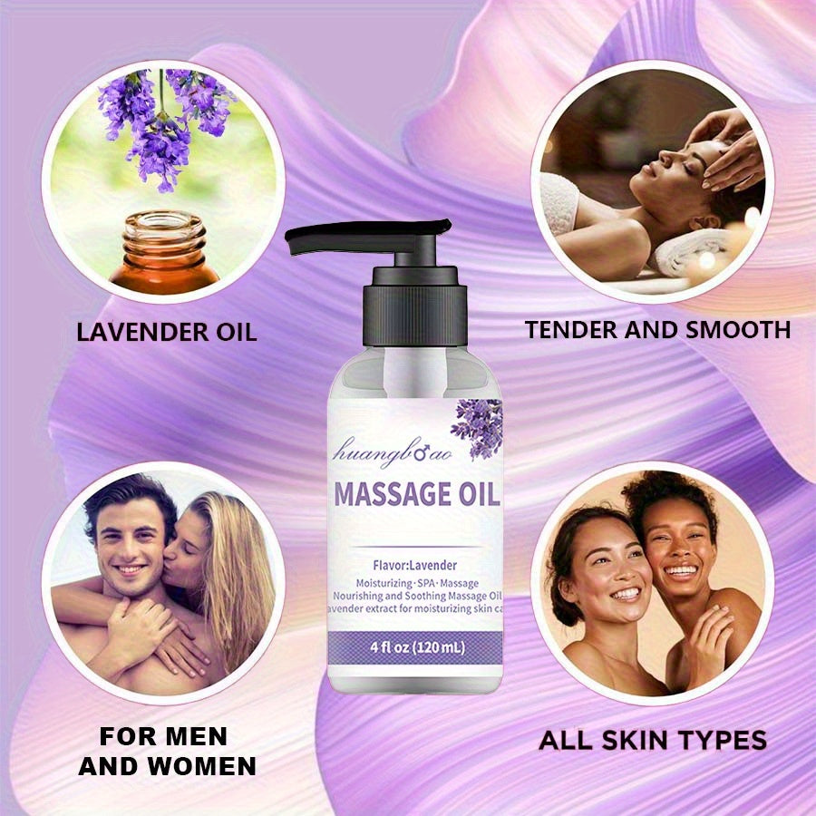 Lavender& Jojoba Body Massage Oil Bundle- Deep Moisturizing Nourishing Skincare