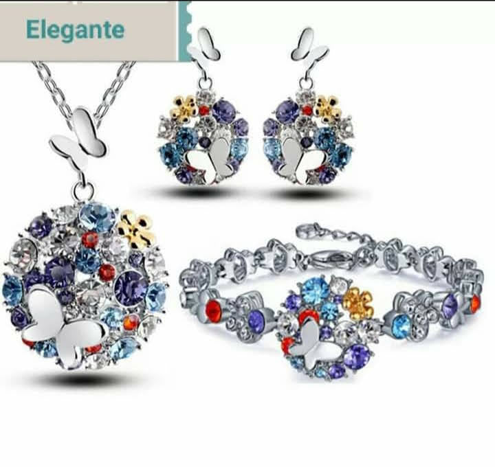CRISTAL FANTASY JEWELRY SET 3PC