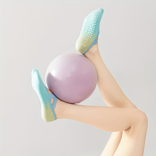 5 Pairs Women'S Yoga Socks - Silicone Non-Slip