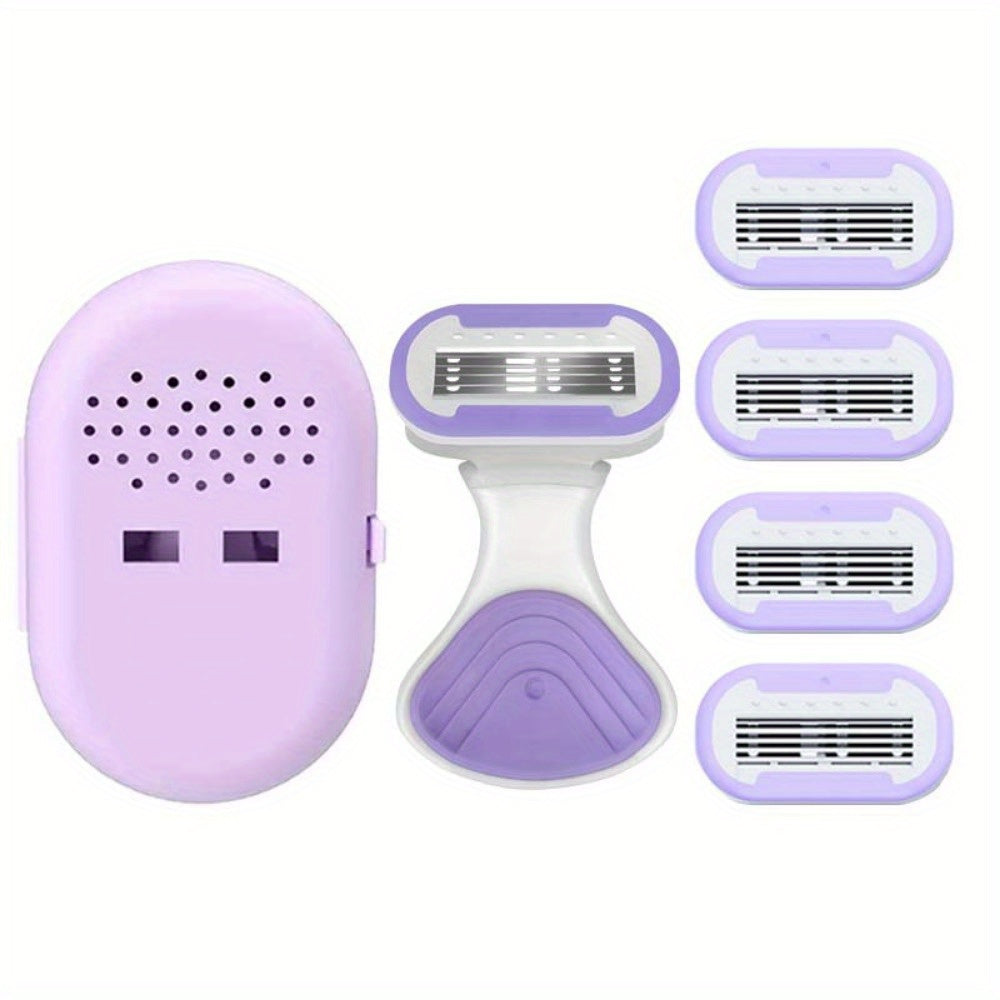 5pcs Razor Set, Five-Blade Mini Scalp Shave