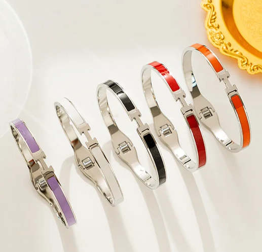 EJ Round Titanium Steel 18k Gold Plated Bangles