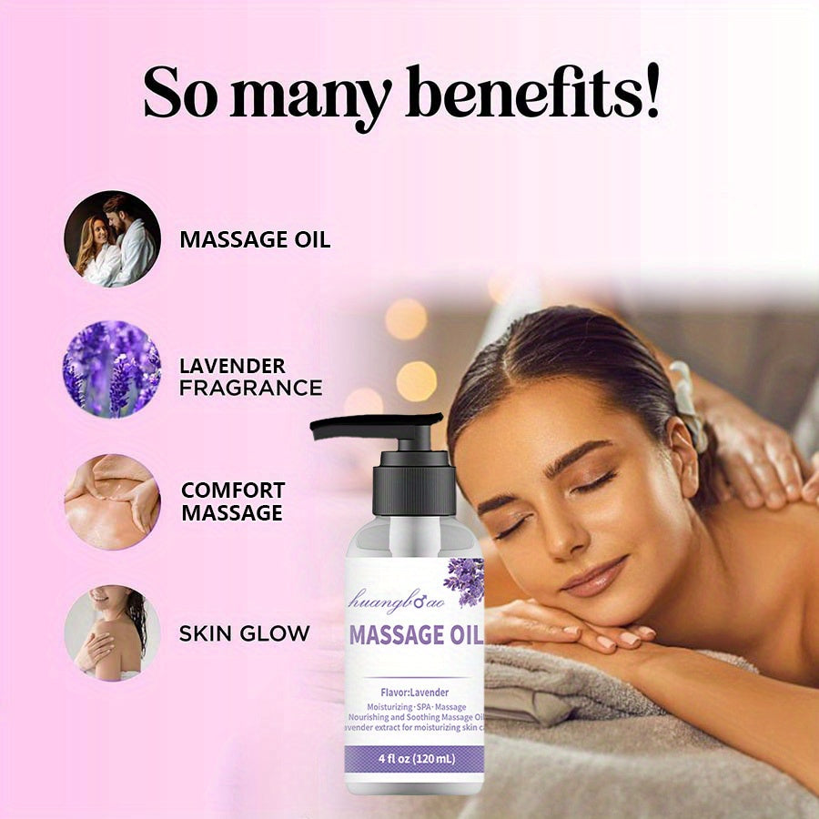 Lavender& Jojoba Body Massage Oil Bundle- Deep Moisturizing Nourishing Skincare