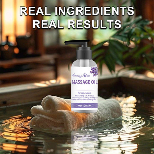 Lavender& Jojoba Body Massage Oil Bundle- Deep Moisturizing Nourishing Skincare