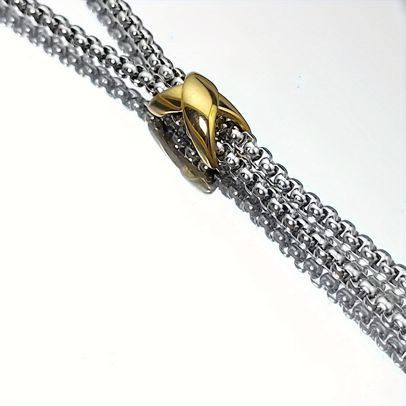 Elegant Y-Shaped Pearl Chain Necklace with Stainless Steel and Plating - Perfect for Everyday and Party Wear