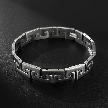 Geometric Bracelet - Elegant Interlinked Design