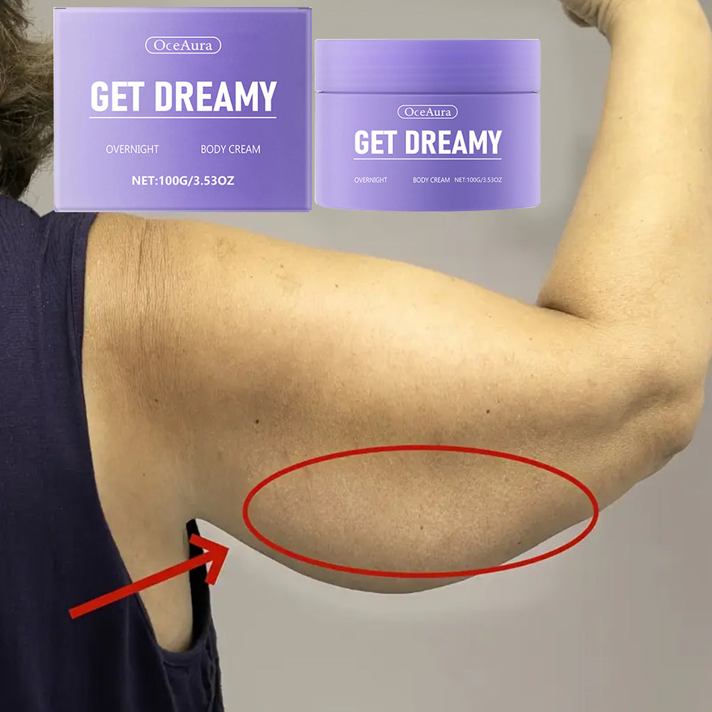 5pcs GET-DREAMY Overnight Toning Whip,Body Shaping And Moisturizing Cream