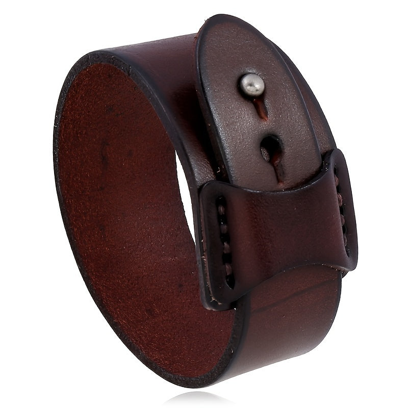 Retro  Leather Bangle Nk Bracelet