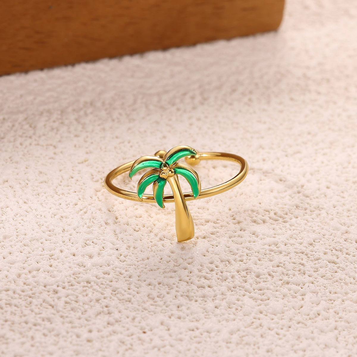 Stainless Steel Adjustable Palm Ring