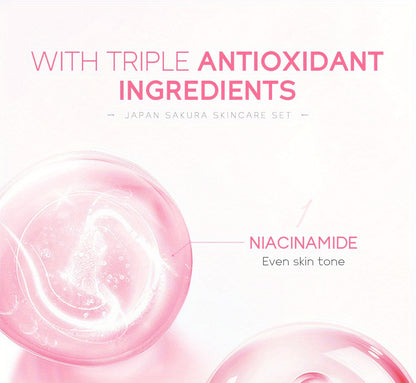 Skincare Set 6pcs Cleansing Toner Skincare Lotion Essence