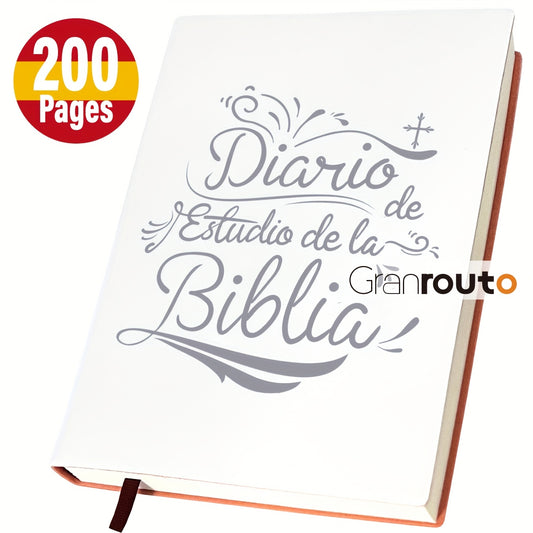 GRANROUTO Spanish Bible Study Journal - S.O.A.P Method Devotional Planner for Adults - Daily Scripture Notes & Prayer Reflections