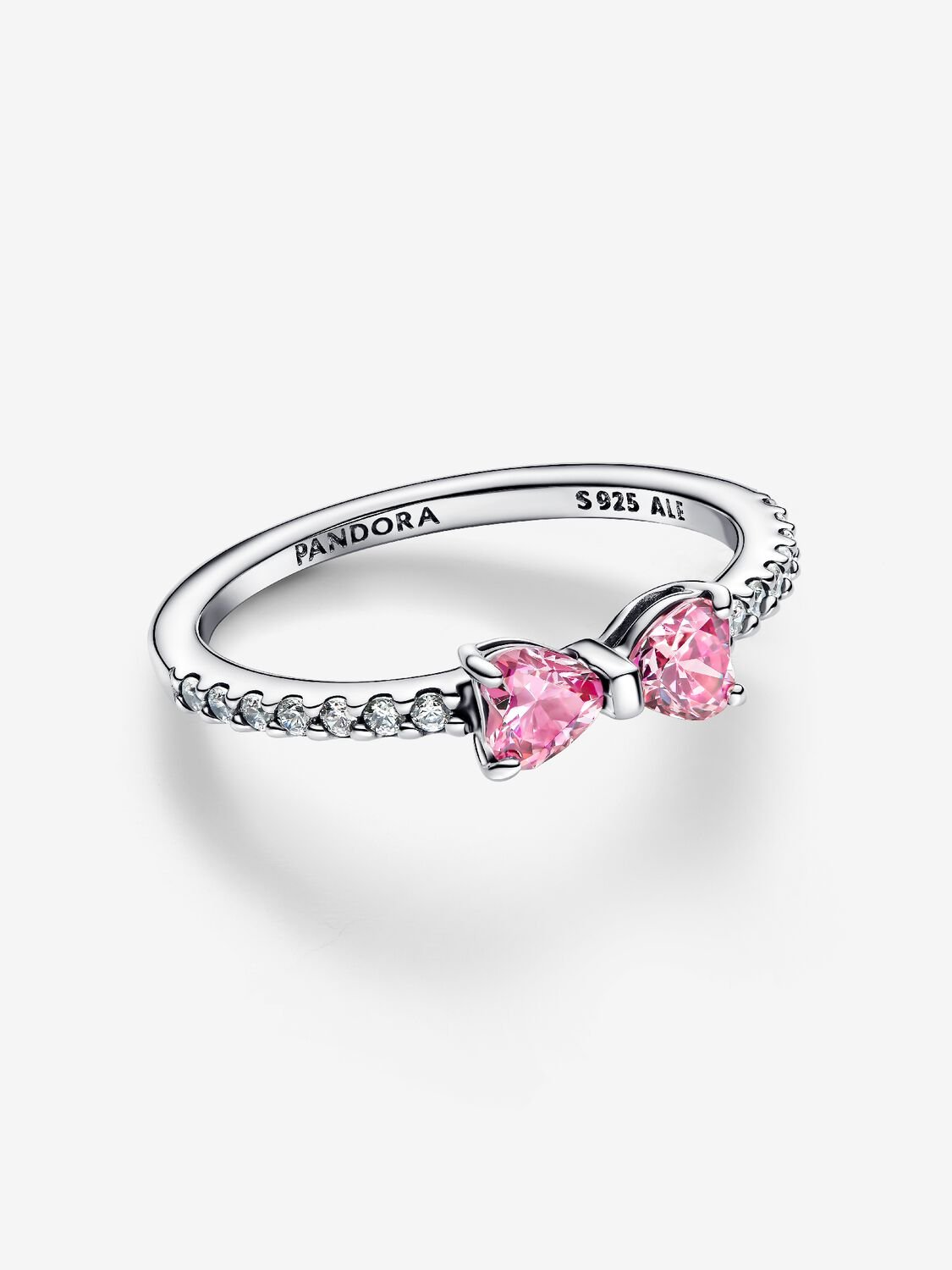S925 Pink Bow Ring