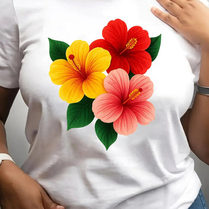 Bright Flower Casual Top