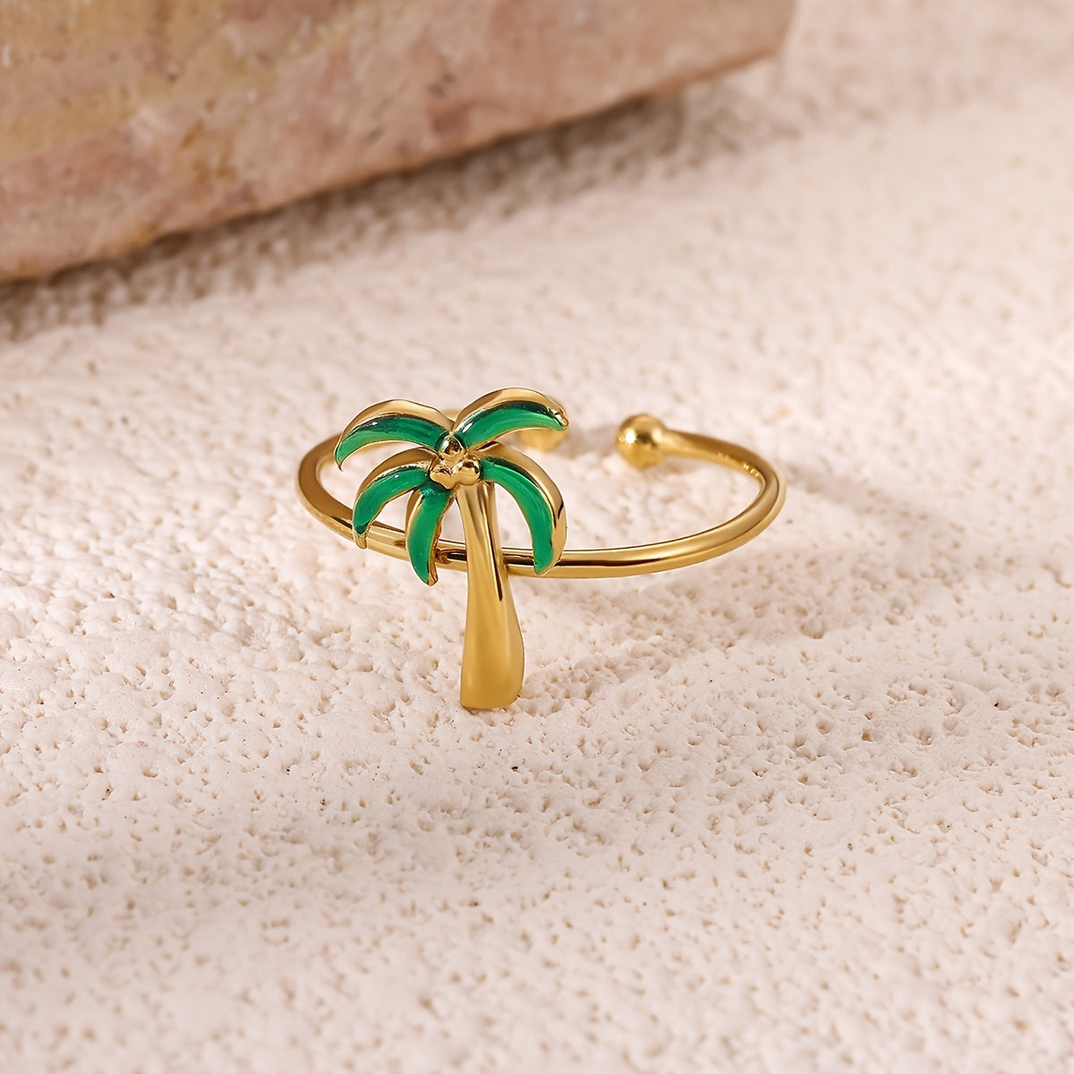 Stainless Steel Adjustable Palm Ring
