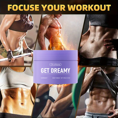 5pcs GET-DREAMY Overnight Toning Whip,Body Shaping And Moisturizing Cream