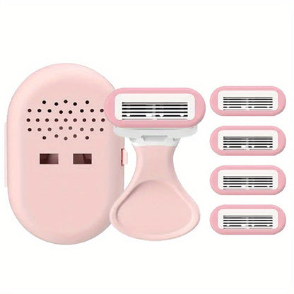 5pcs  Razor Set, Five-Blade Mini Scalp Shave