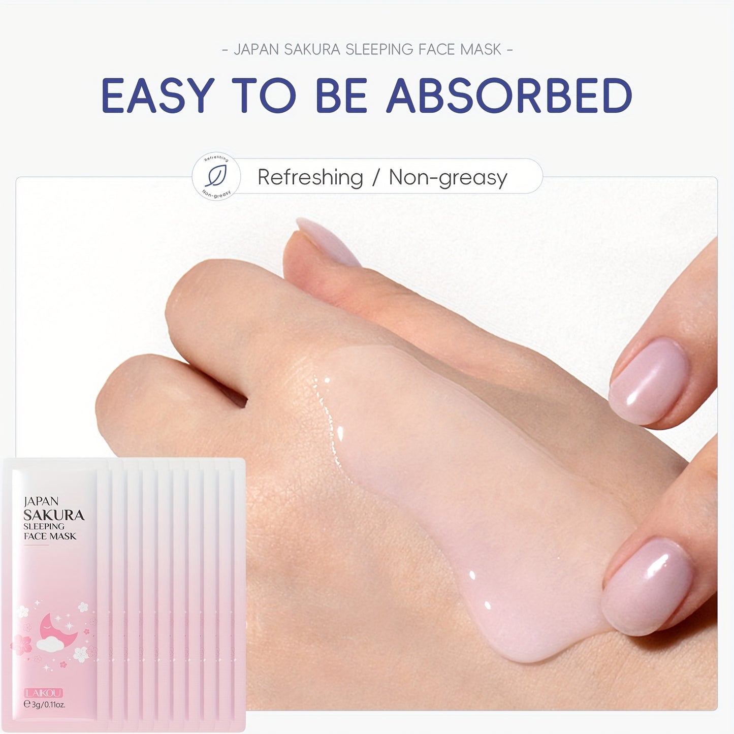 60-in-1 Sakura Skincare Set - All-in-One Facial Care Kit with Cleanser, Toner, Serum, Eye Cream, Face Cream, Masks