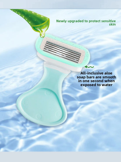 5pcs  Razor Set, Five-Blade Mini Scalp Shave