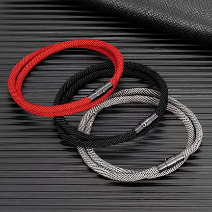 Braided Nylon Bracelet