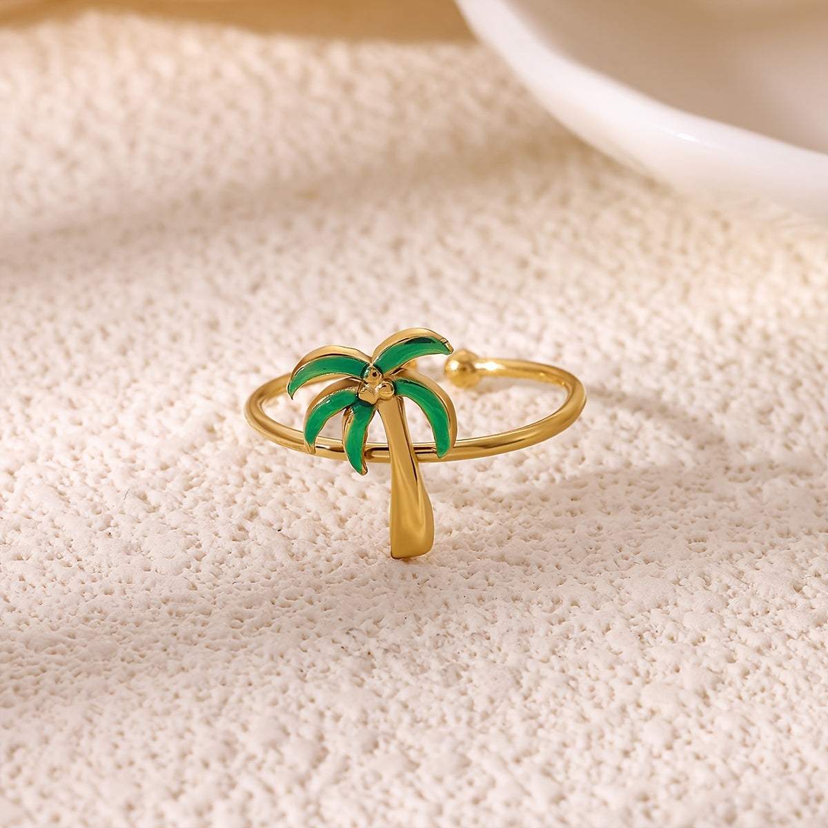Stainless Steel Adjustable Palm Ring