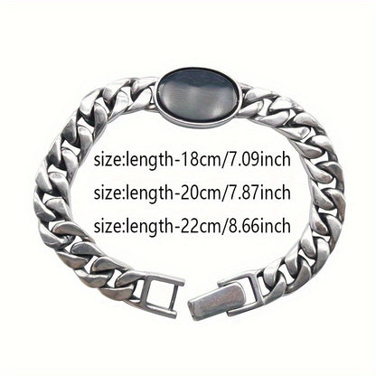 Vintage Twisted Tank Chain Simple Cuban Chain