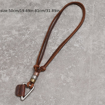 Leather Cowhide Necklace