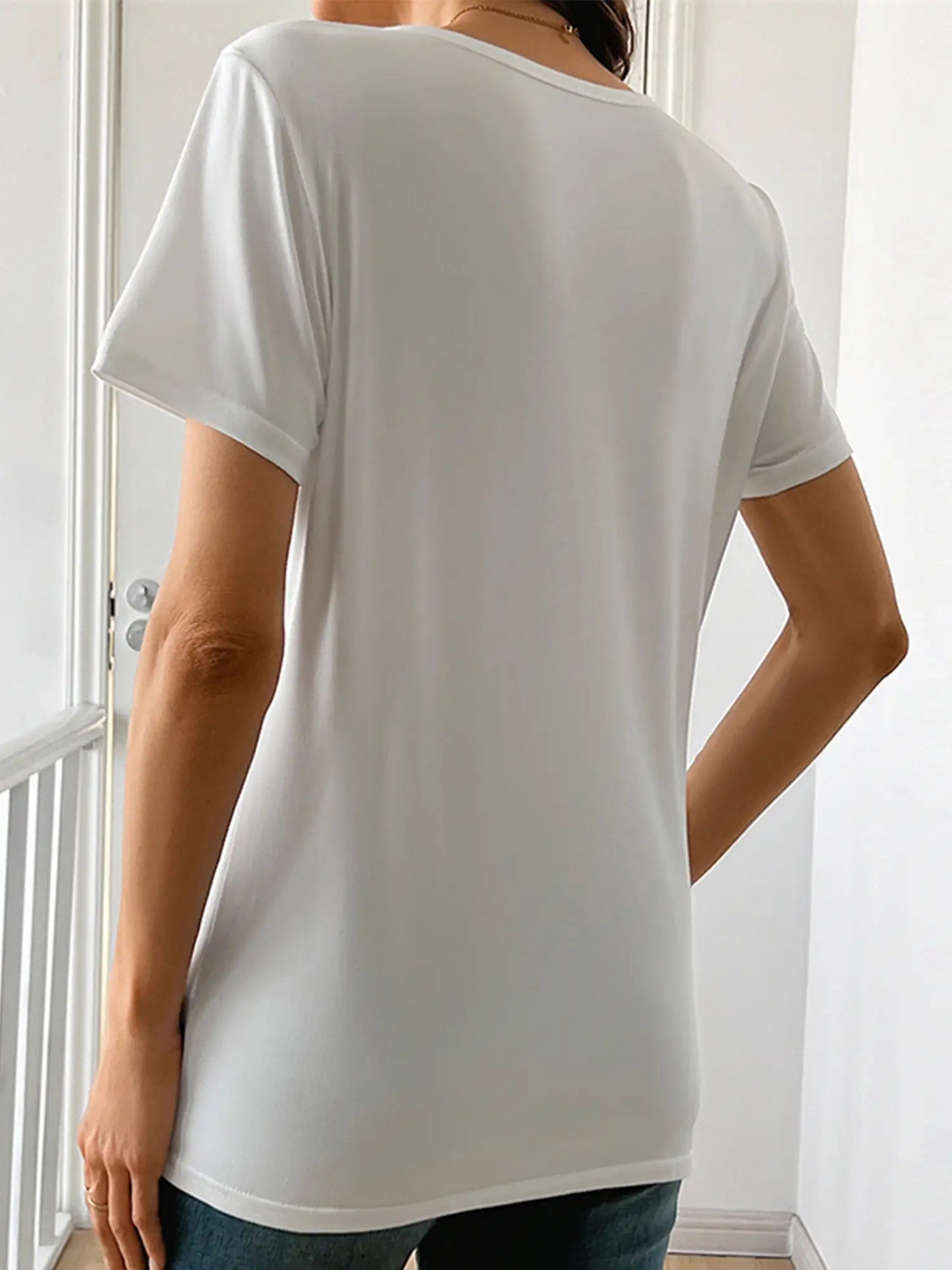 Bright Flower Casual Top