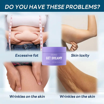 5pcs GET-DREAMY Overnight Toning Whip,Body Shaping And Moisturizing Cream