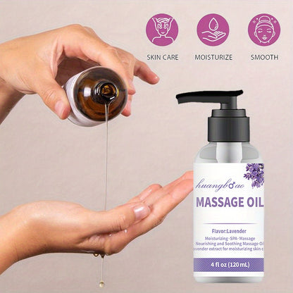 Lavender& Jojoba Body Massage Oil  Bundle- Deep Moisturizing Nourishing Skincare