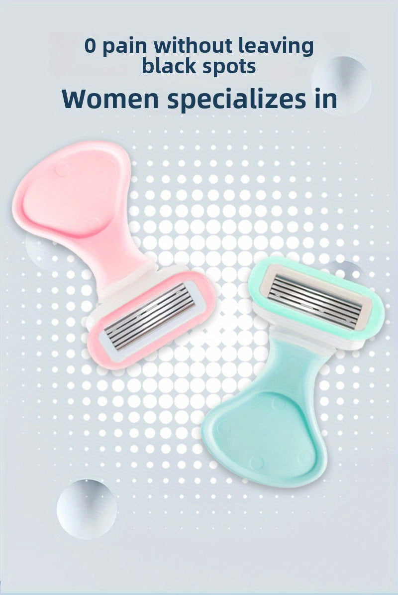 5pcs  Razor Set, Five-Blade Mini Scalp Shave