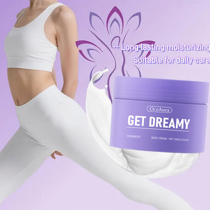 5pcs GET-DREAMY Overnight Toning Whip,Body Shaping And Moisturizing Cream
