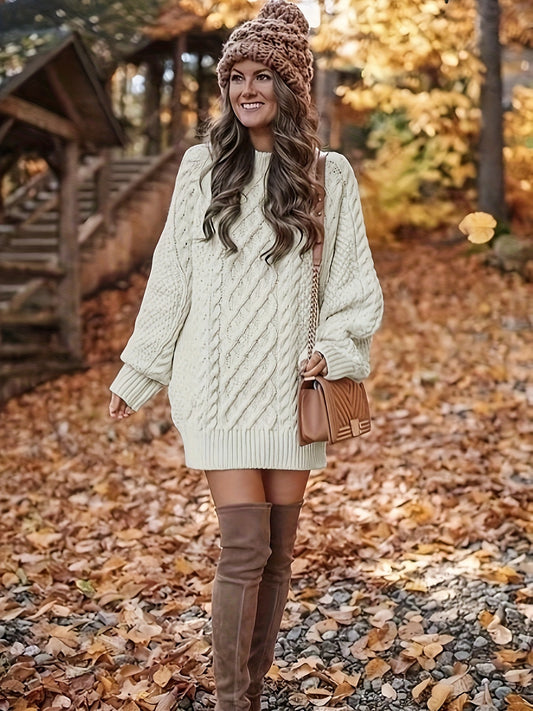 Oversized Beige Sweater