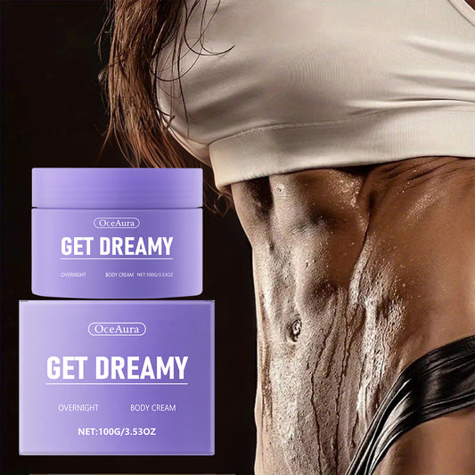 5pcs GET-DREAMY Overnight Toning Whip,Body Shaping And Moisturizing Cream