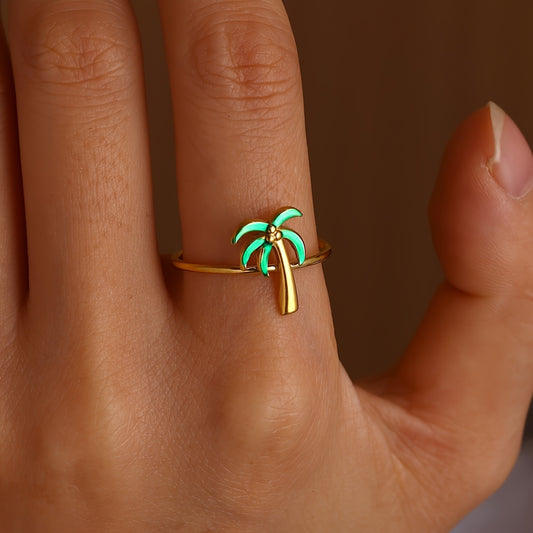 Stainless Steel Adjustable Palm Ring