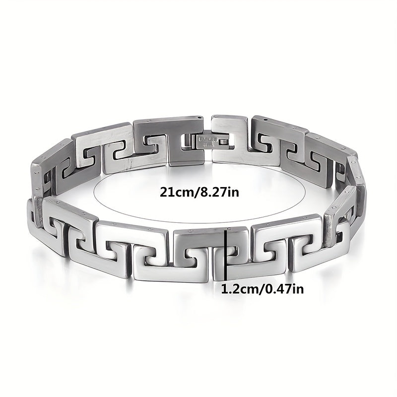 Geometric Bracelet - Elegant Interlinked Design