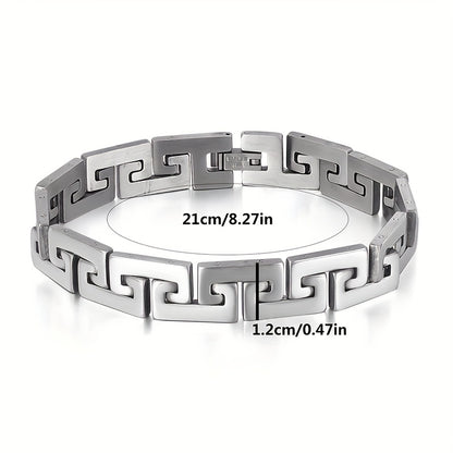 Geometric Bracelet - Elegant Interlinked Design