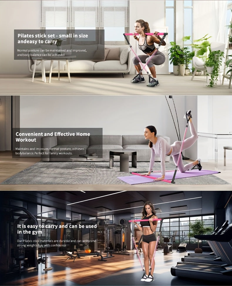 12pcs Set - Pilates Bar Set