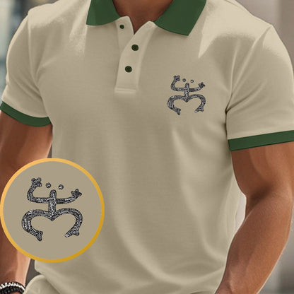 Men'S Polo Shirt with Puerto Rico Graphic