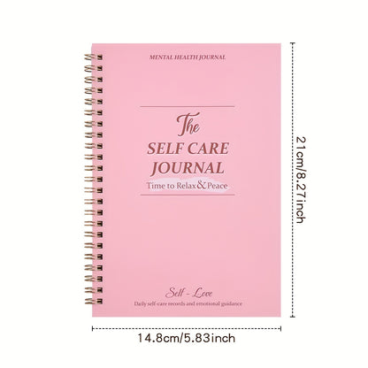 Undated Daily Self Care Journal 100 Pages Record Five Minutes A Day For More Affirmation Reflection Optimism Positivity Happiness Guide Daily Planner For Students Teachers Friends Holiday Gifts