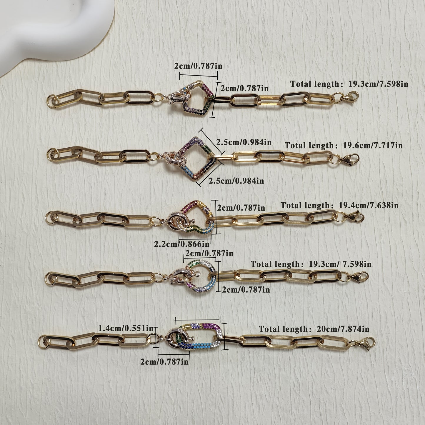 [1pc Elegant Bracelet] 1pc Elegant Double Buckle Stainless Steel Bracelet | Versatile for Women and Girls, Ideal for Daily Wear & Gift, Perfect for Valentine's Day, All-Season Accessory