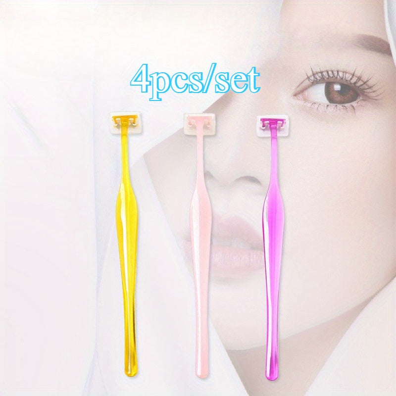 4pcs Eyebrow Razor Set