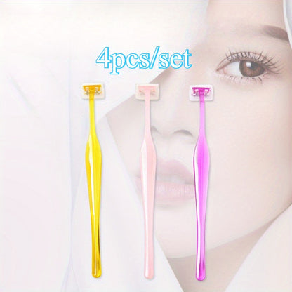 4pcs Eyebrow Razor Set