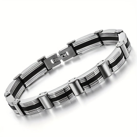 Stainless Steel Watch Buckle Bracelet
