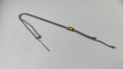 Elegant Y-Shaped Pearl Chain Necklace with Stainless Steel and Plating - Perfect for Everyday and Party Wear