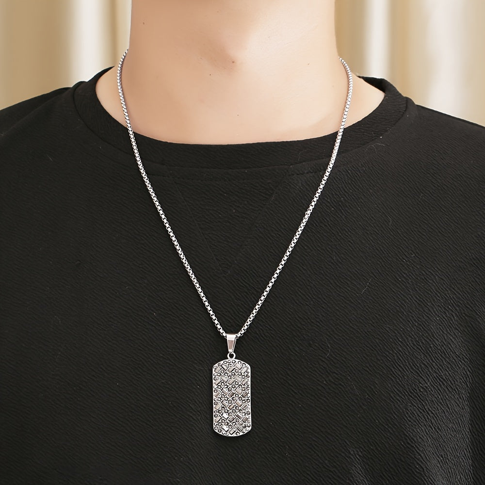 Luxury Black Stainless Steel Necklace