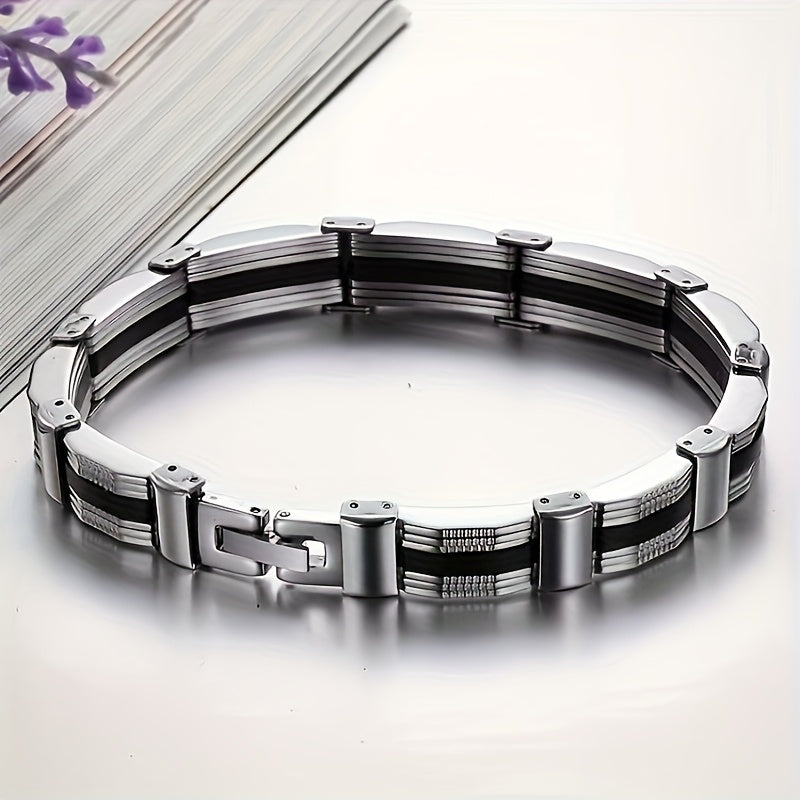 Stainless Steel Watch Buckle Bracelet