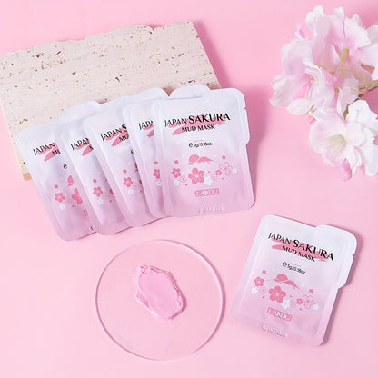 60-in-1 Sakura Skincare Set - All-in-One Facial Care Kit with Cleanser, Toner, Serum, Eye Cream, Face Cream, Masks