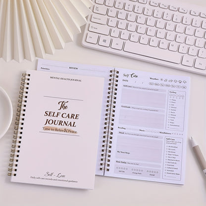 Undated Daily Self Care Journal 100 Pages Record Five Minutes A Day For More Affirmation Reflection Optimism Positivity Happiness Guide Daily Planner For Students Teachers Friends Holiday Gifts