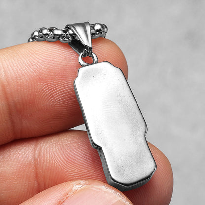 Moai Statue Pendant Necklace